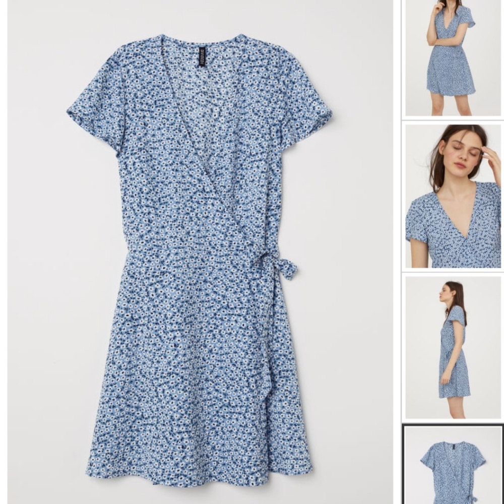Floral Wrap Dress